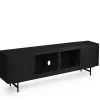DPX Furniture Industriele Kasten|Tv Meubels|DPX Odin Tv meubel 4 deurs zwart 240