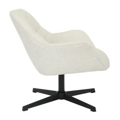 Livingfurn Fauteuils|Draaibare Fauteuil Daphne Sand