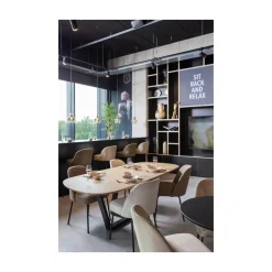 WOOOD Onderstellen|Drenthe Tafel poot metaal zwart