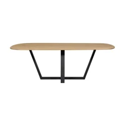 WOOOD Onderstellen|Drenthe Tafel poot metaal zwart