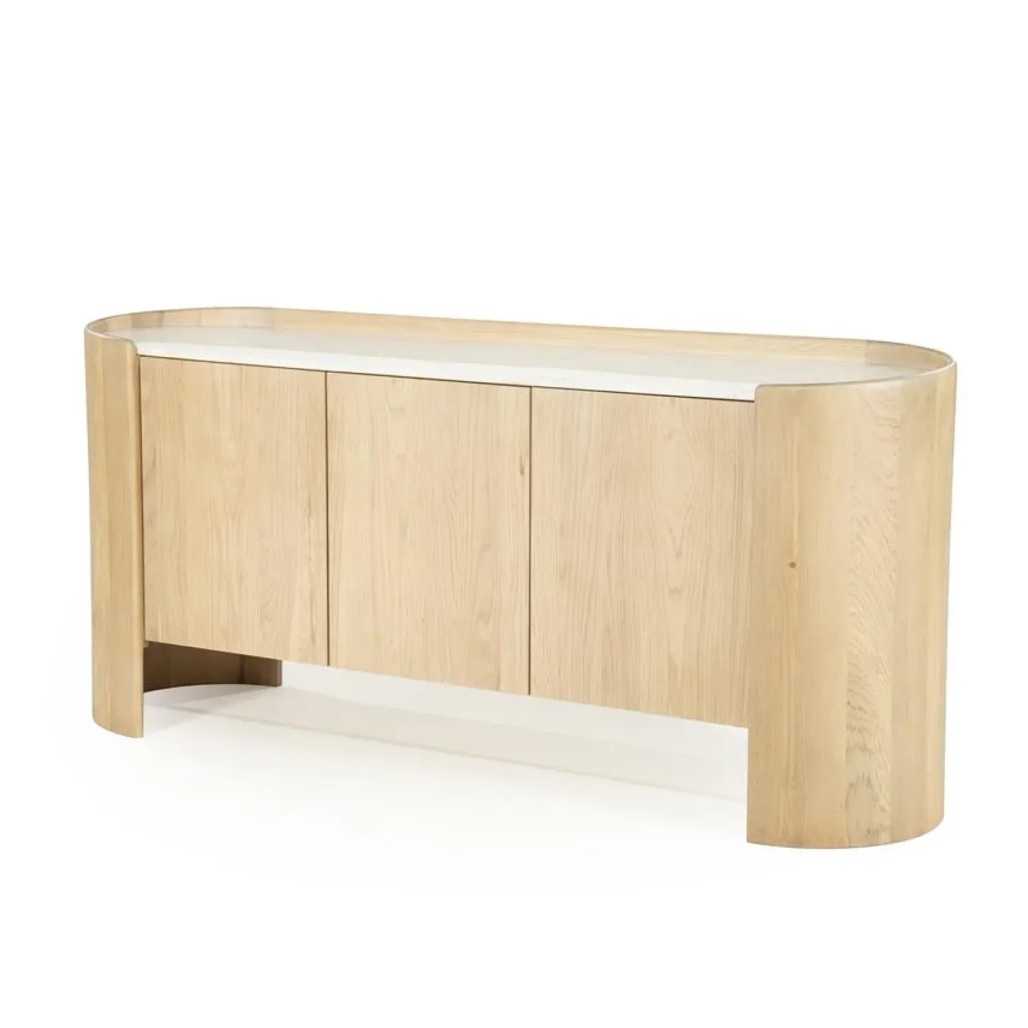 Eleonora Dressoirs|Industriele Kasten|Dressoir Don eikenhout 165cm