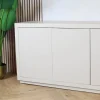 Furndea Dressoirs|Industriele Kasten|Dressoir Dortmund mangohout zand 200cm