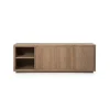 Eleonora Dressoirs|Industriele Kasten|Dressoir Helsinki Lichtbruin 200cm