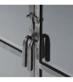 Kalfort Dressoirs|Industriele Kasten|Dressoir industrieel Seattle metaal 4 deurs