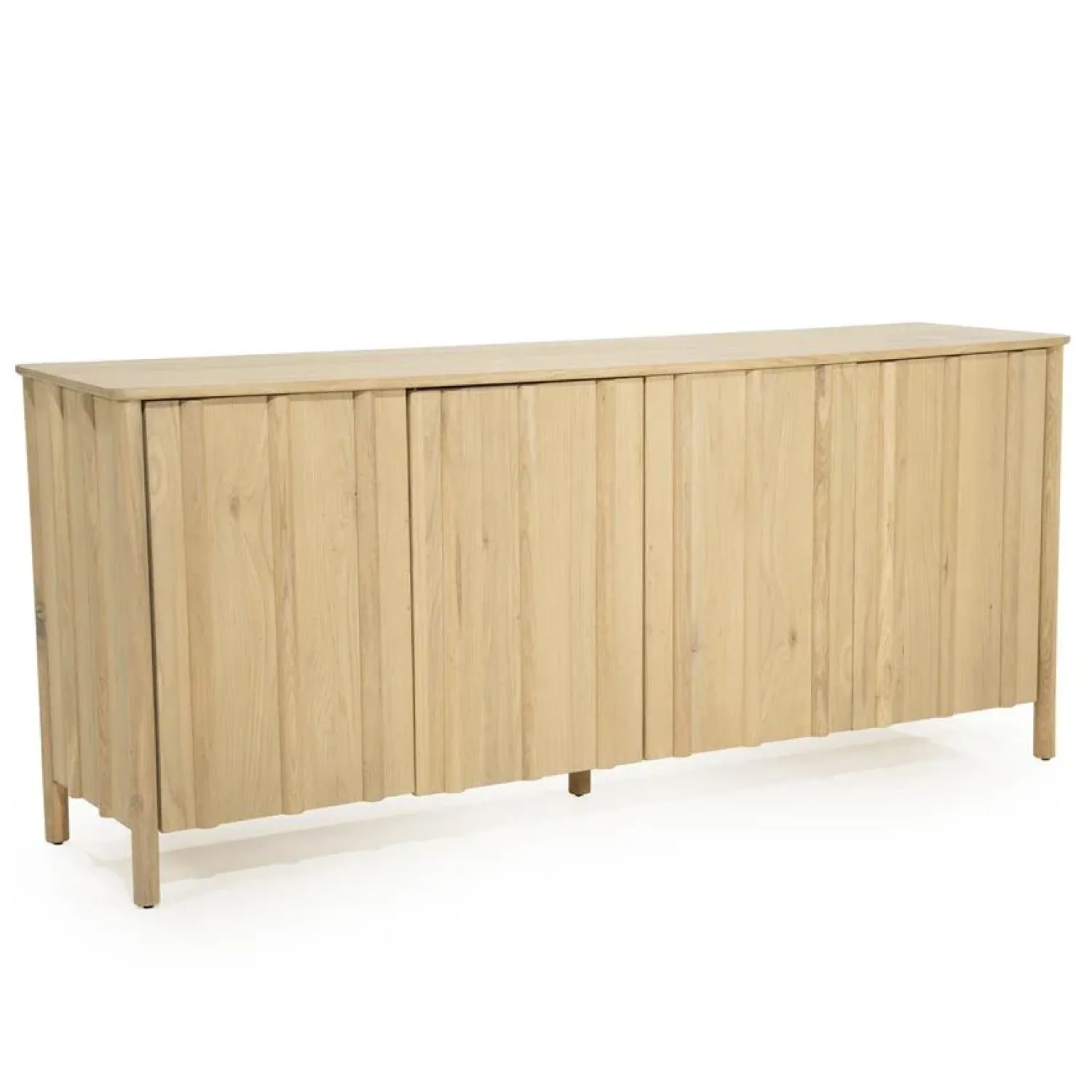 Eleonora Dressoirs|Industriele Kasten|Dressoir Jake naturel eikenhout 183cm