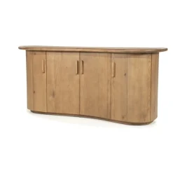Eleonora Dressoirs|Industriele Kasten|Dressoir Josh bruin 180cm