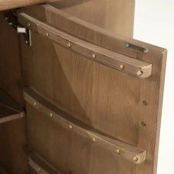 Eleonora Dressoirs|Industriele Kasten|Dressoir Josh bruin 180cm