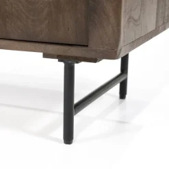 Eleonora Dressoirs|Industriele Kasten|Dressoir Lio mangohout 3 deurs 200cm