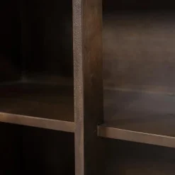 Eleonora Dressoirs|Industriele Kasten|Dressoir Lio mangohout 3 deurs 200cm