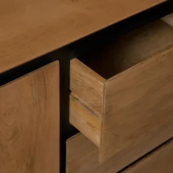 Furndea Dressoirs|Industriele Kasten|Dressoir Mangohout Sindacco - 160cm