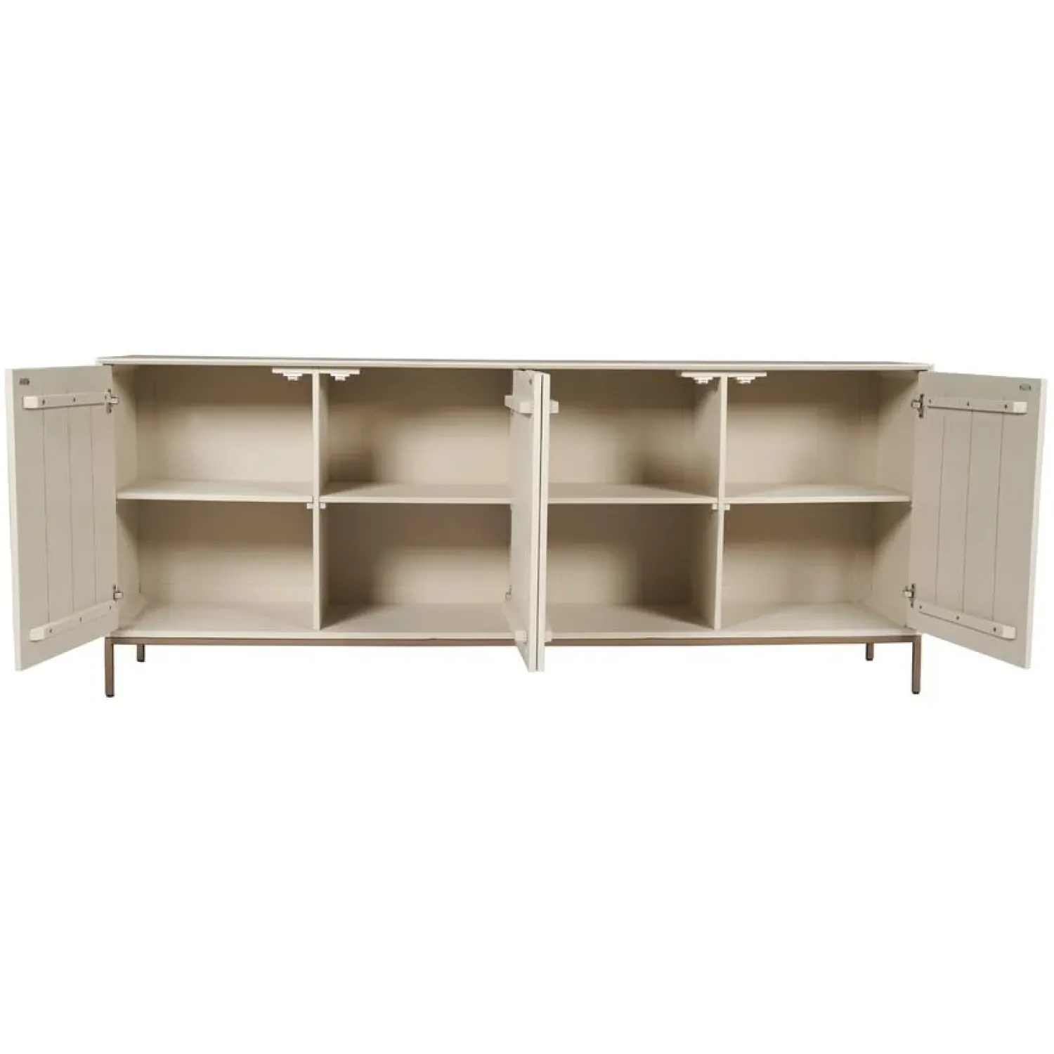 Furndea Dressoirs|Industriele Kasten|Dressoir Martin Zand 210 cm
