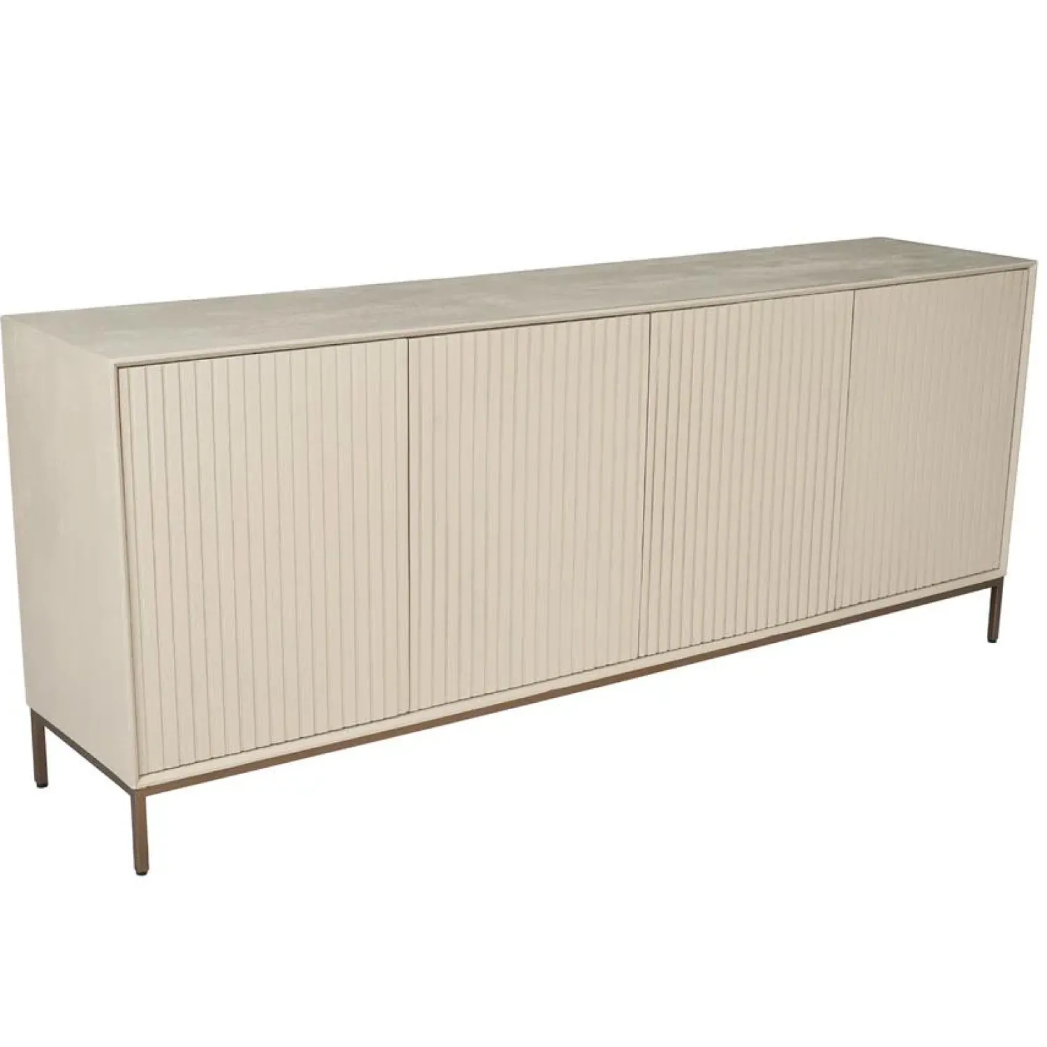 Furndea Dressoirs|Industriele Kasten|Dressoir Martin Zand 210 cm