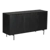 Furndea Dressoirs|Industriele Kasten|Dressoir Martin Zwart 165cm
