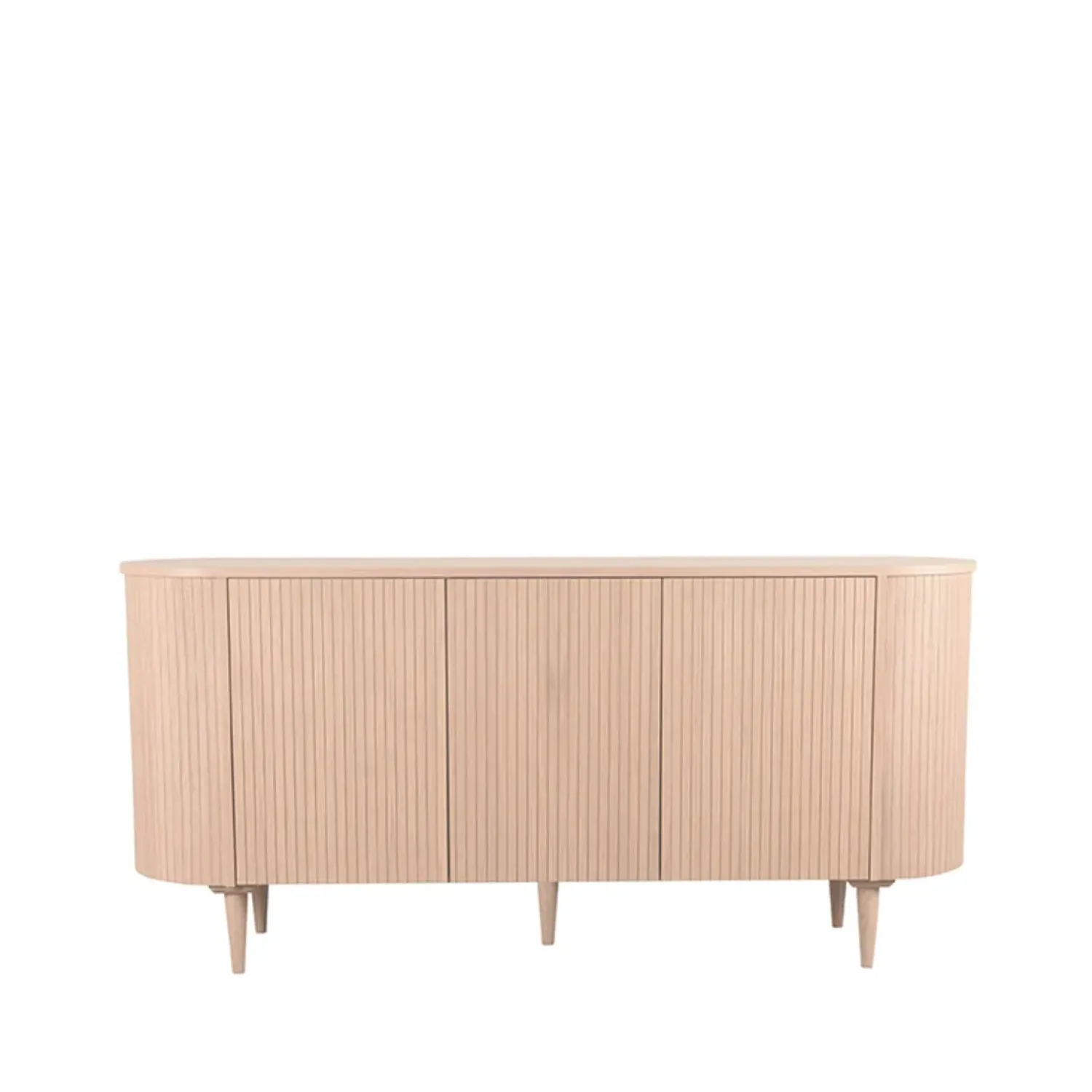 Label51 Dressoirs|Industriele Kasten|Dressoir Oliva Naturel Eikenhout 180cm