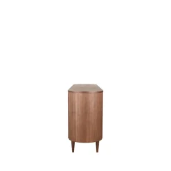 Label51 Dressoirs|Industriele Kasten|Dressoir Oliva Walnoot Eikenhout 220cm