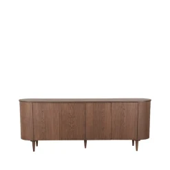 Label51 Dressoirs|Industriele Kasten|Dressoir Oliva Walnoot Eikenhout 220cm