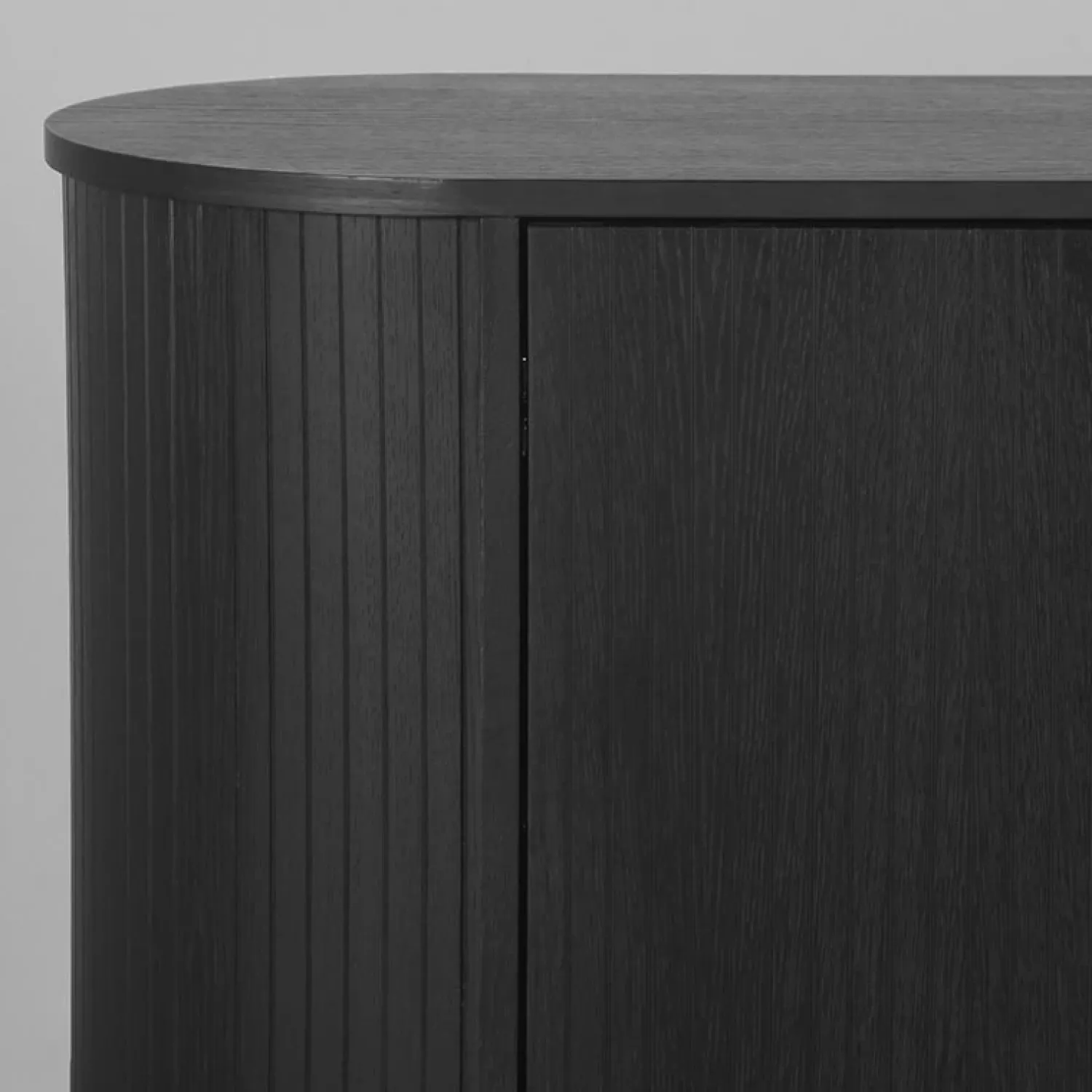 Label51 Dressoirs|Industriele Kasten|Dressoir Oliva Zwart Eikenhout 180cm