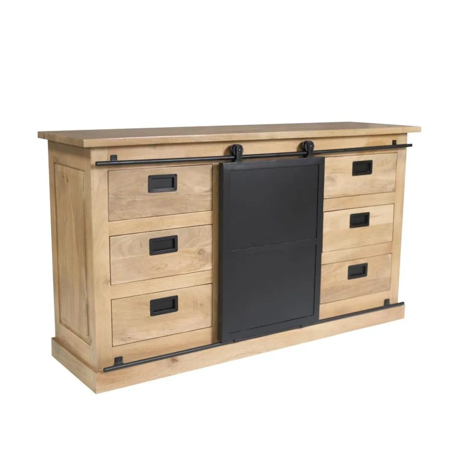 Furndea Dressoirs|Industriele Kasten|Dressoir Trenso Mangohout 160 cm