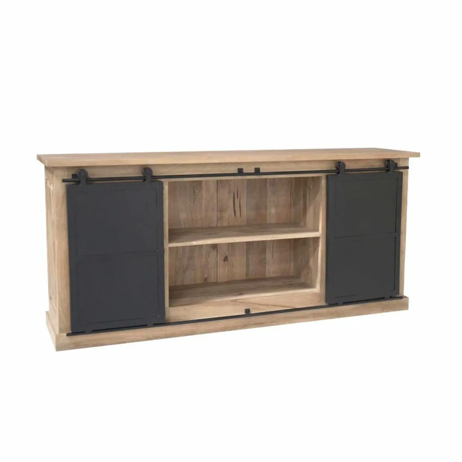 Furndea Dressoirs|Industriele Kasten|Dressoir Trenso Mangohout 200 cm
