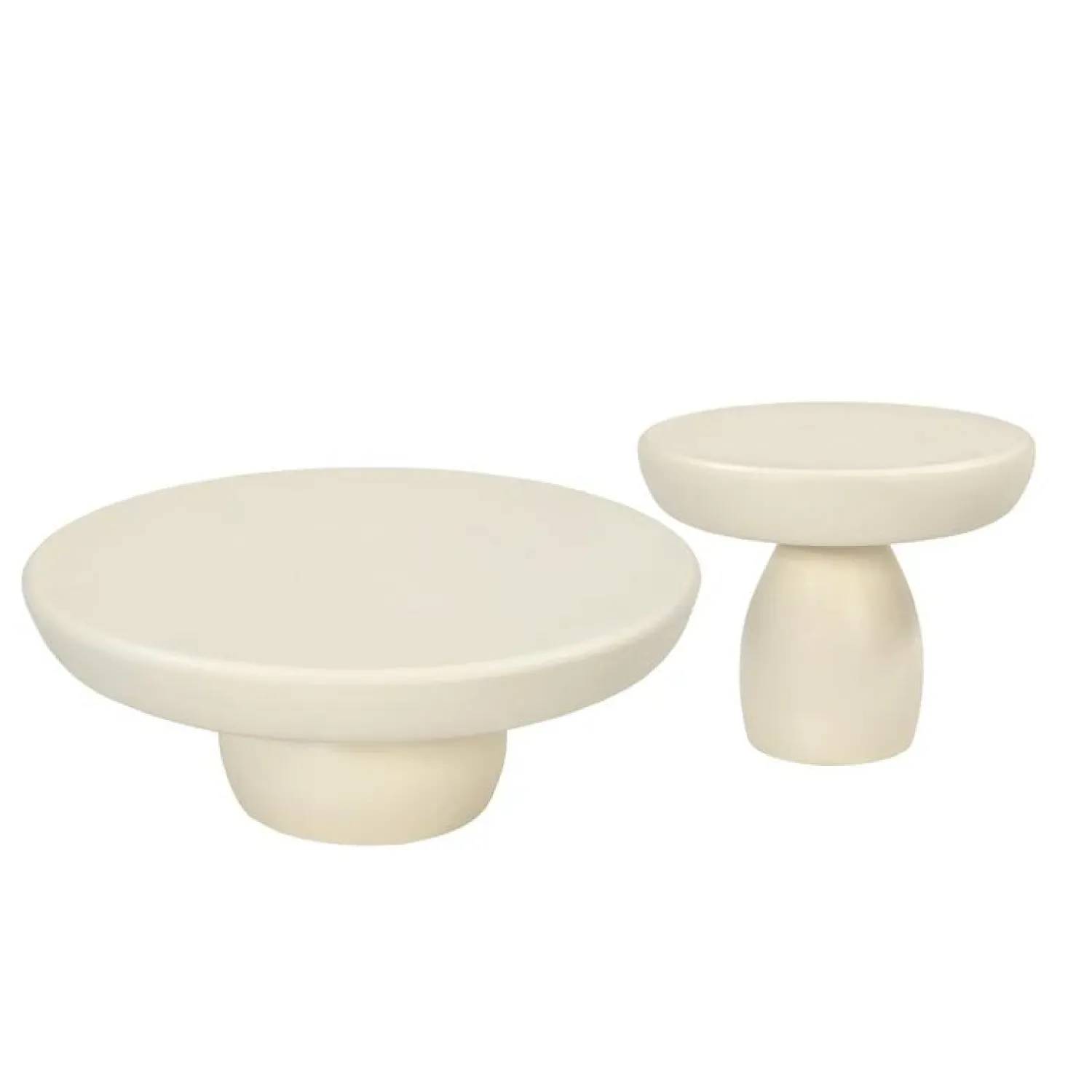 Livingfurn Salontafels|Dune Salontafel Rond Zand 50cm