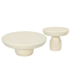 Livingfurn Salontafels|Dune Salontafel Rond Zand 80cm