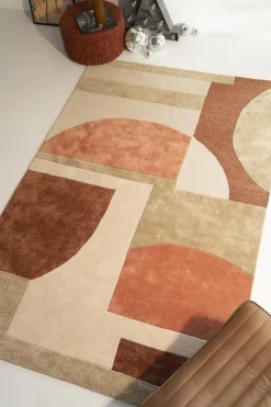 By Boo Vloerkleden|Durell Vloerkleed 190×290 cm Terracotta