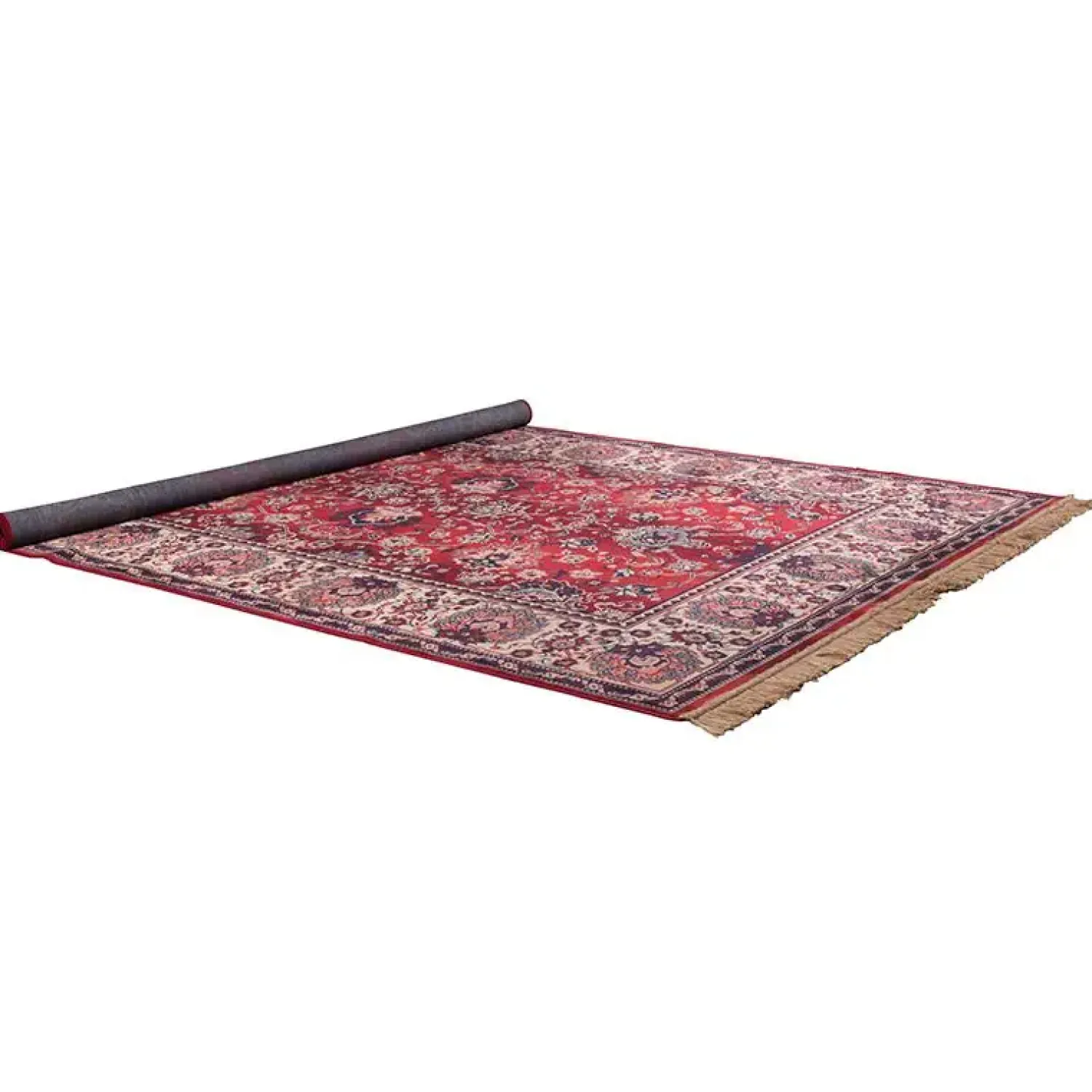 Dutchbone Vloerkleden|Bid Vloerkleed Oud Rood 170x240cm