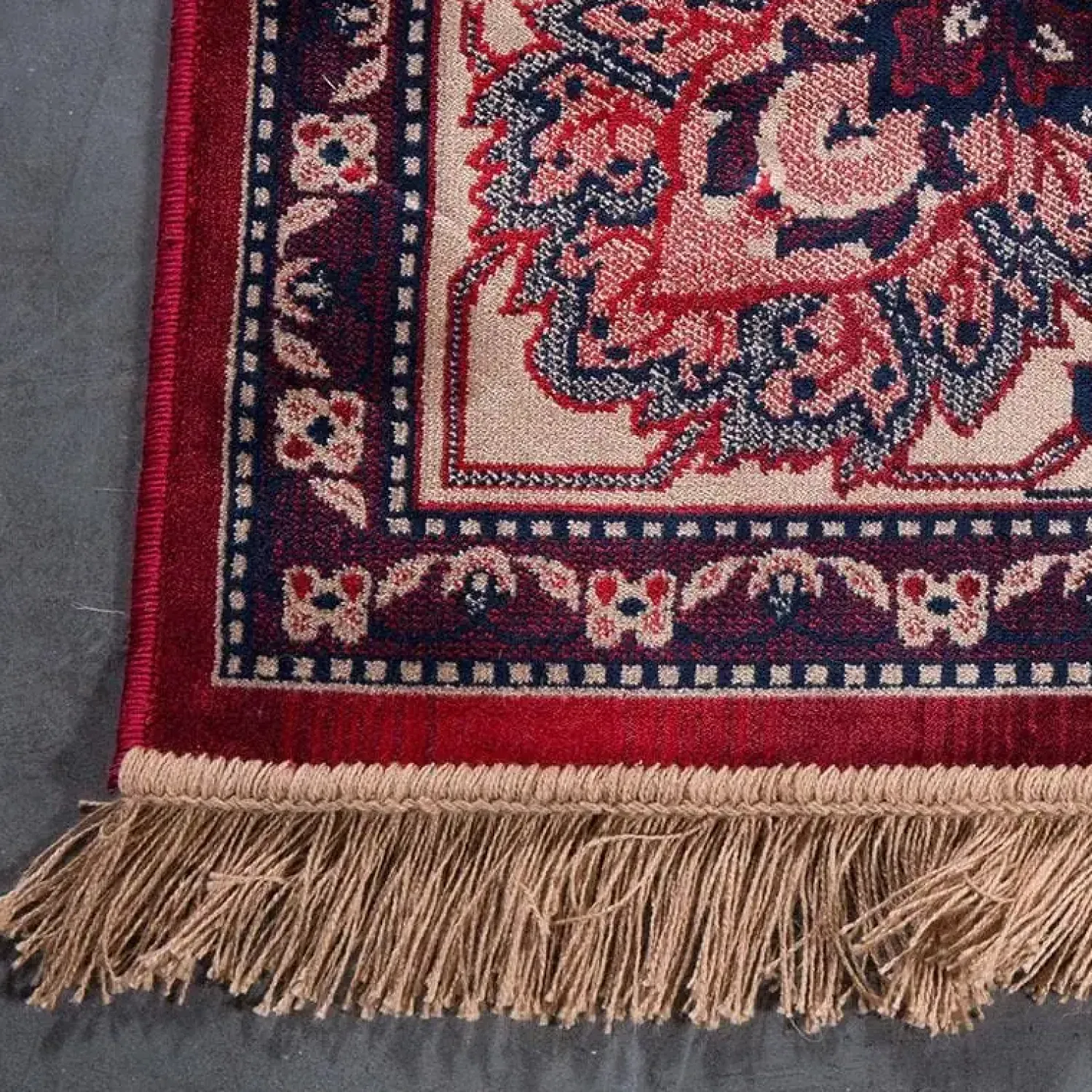 Dutchbone Vloerkleden|Bid Vloerkleed Oud Rood 170x240cm