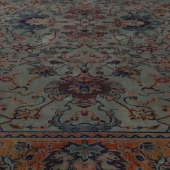 Dutchbone Vloerkleden|Bid Vloerkleed Oud Groen 170x240cm