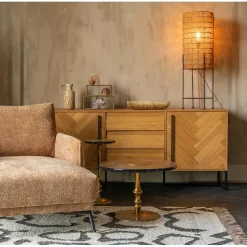 Dutchbone Dressoirs|Industriele Kasten|Class dressoir 180cm naturel eiken