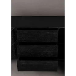 Dutchbone Dressoirs|Industriele Kasten|Class dressoir 180cm zwart