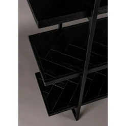 Dutchbone Wandkasten|Vakkenkasten|Class Wandkast zwart