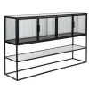 Dutchbone Dressoirs|Industriele Kasten|Dressoir Boli Zwart