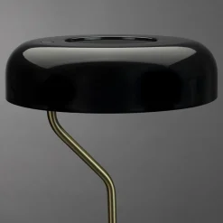 Dutchbone Vloerlampen|Eclipse Vloerlamp Zwart