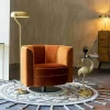 Dutchbone Vloerlampen|Eclipse Vloerlamp Messing