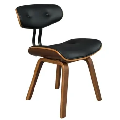 Dutchbone Eetkamerstoelen|Eetkamerstoel Blackwood Walnut