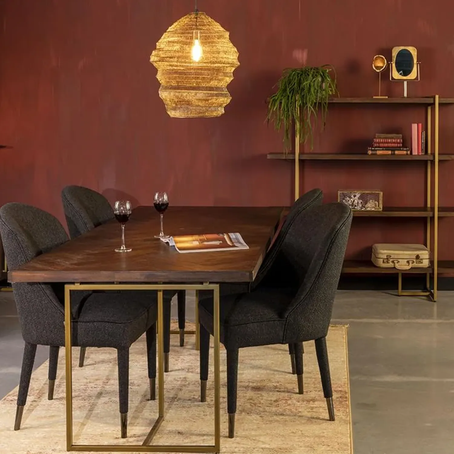 Dutchbone Eettafels|Eetkamertafel Class 220x90cm