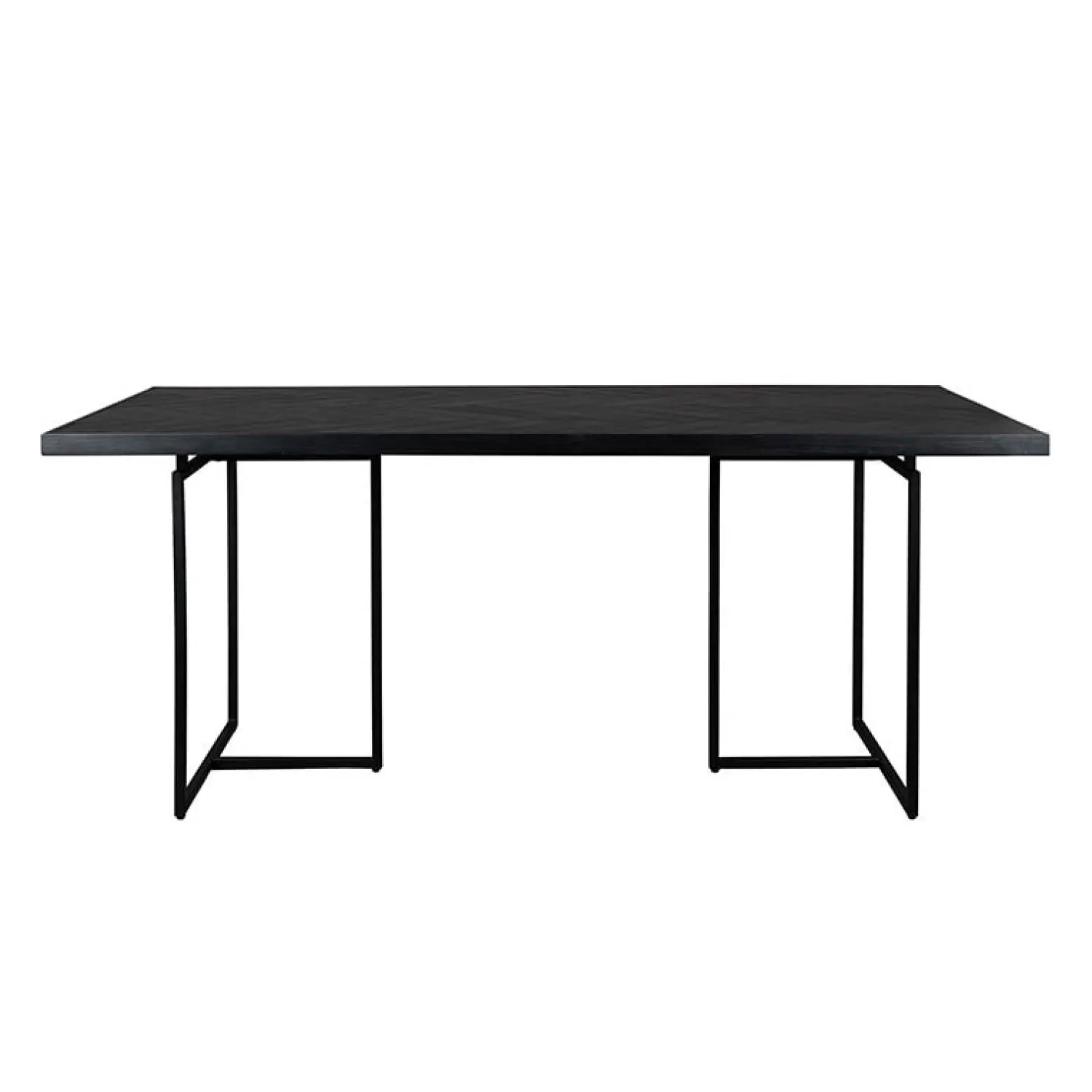 Dutchbone Eettafels|Eetkamertafel Class 180x90cm zwart