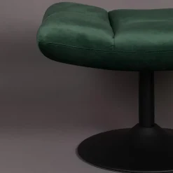 Dutchbone Hockers|Hocker Bar Velvet Groen