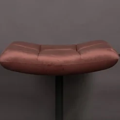 Dutchbone Hockers|Hocker Bar Velvet Roze