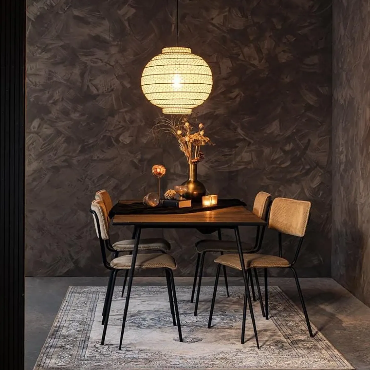 Dutchbone Vloerkleden|Mahal Vloerkleed Grey Liver 170x240cm