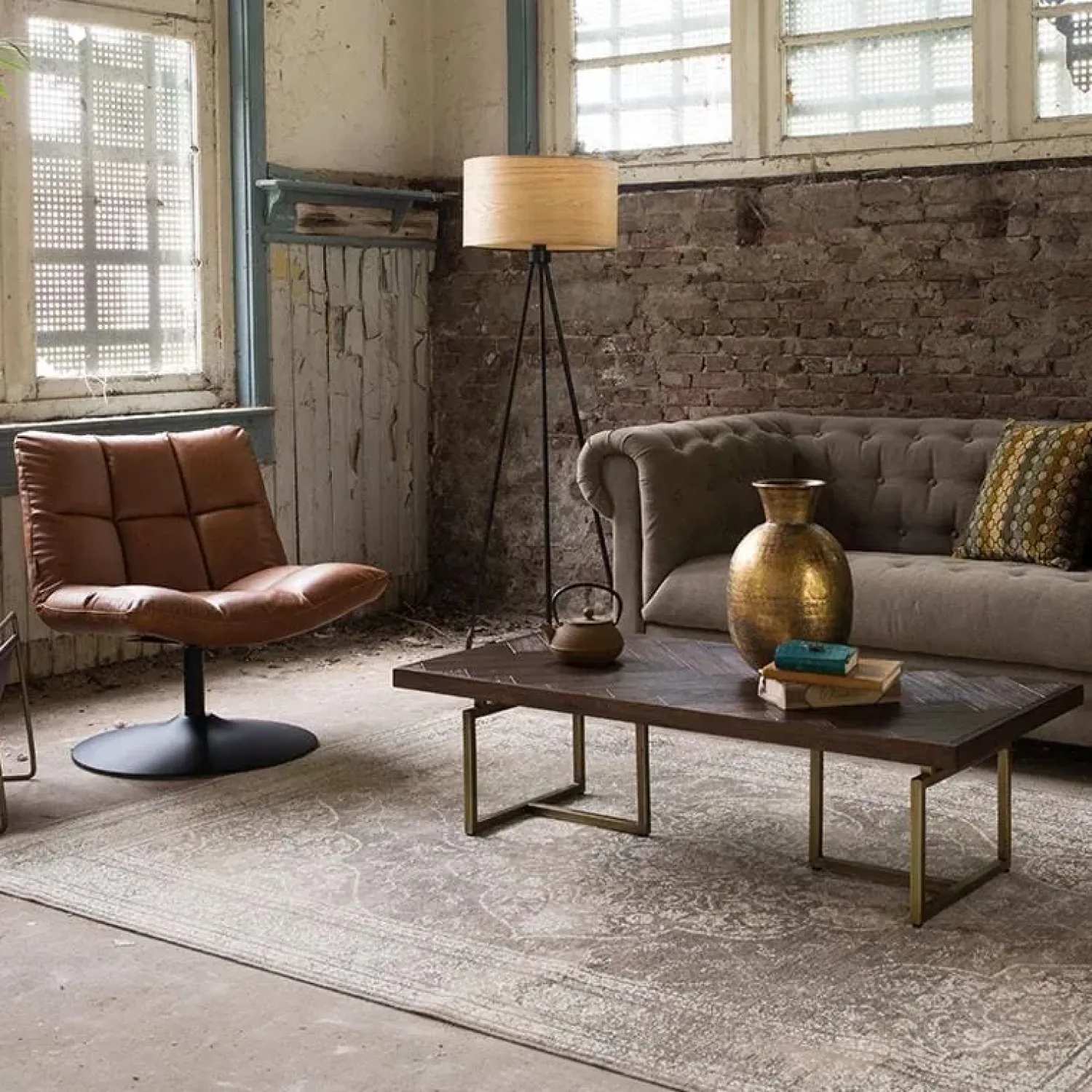 Dutchbone Vloerkleden|Rugged Vloerkleed Beige 200x300cm