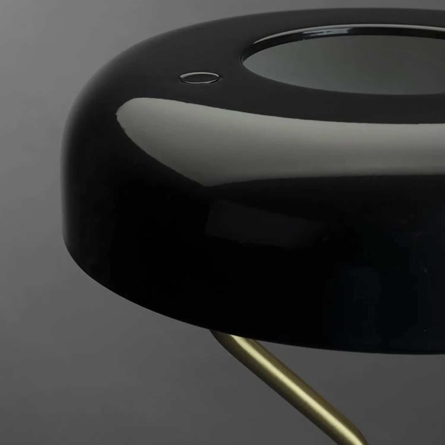 Dutchbone Bureaulampen|Tafellampen|Tafellamp Eclipse Zwart