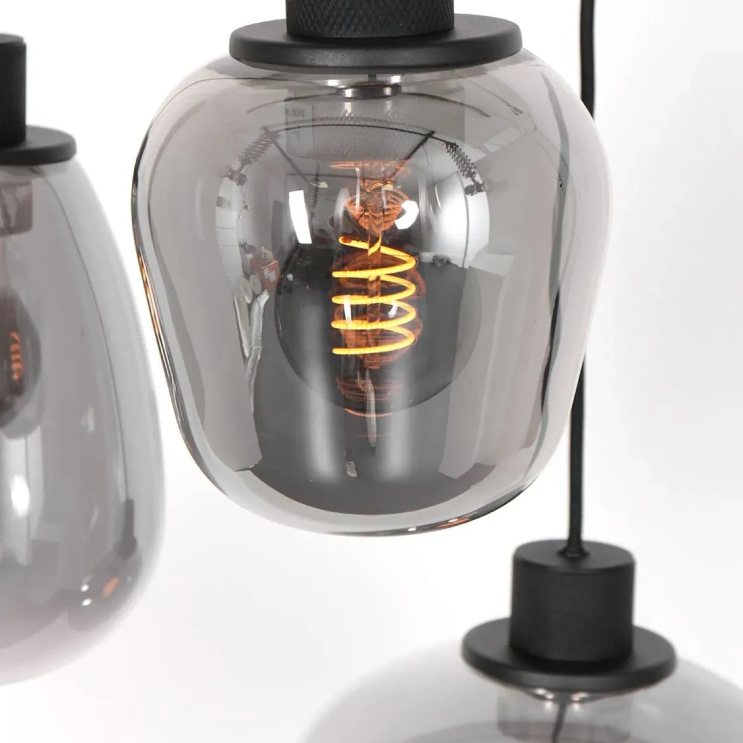 Steinmex Hanglampen|Glazen Hanglamp|Echo Hanglamp 3-lichts glas