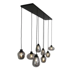 Steinmex Hanglampen|Glazen Hanglamp|Echo Hanglamp 8-lichts glas
