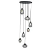 Steinmex Hanglampen|Glazen Hanglamp|Echo Hanglamp 7-lichts glas