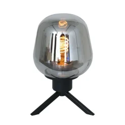 Steinmex Bureaulampen|Tafellampen|Echo Tafellamp 1-lichts glas bol