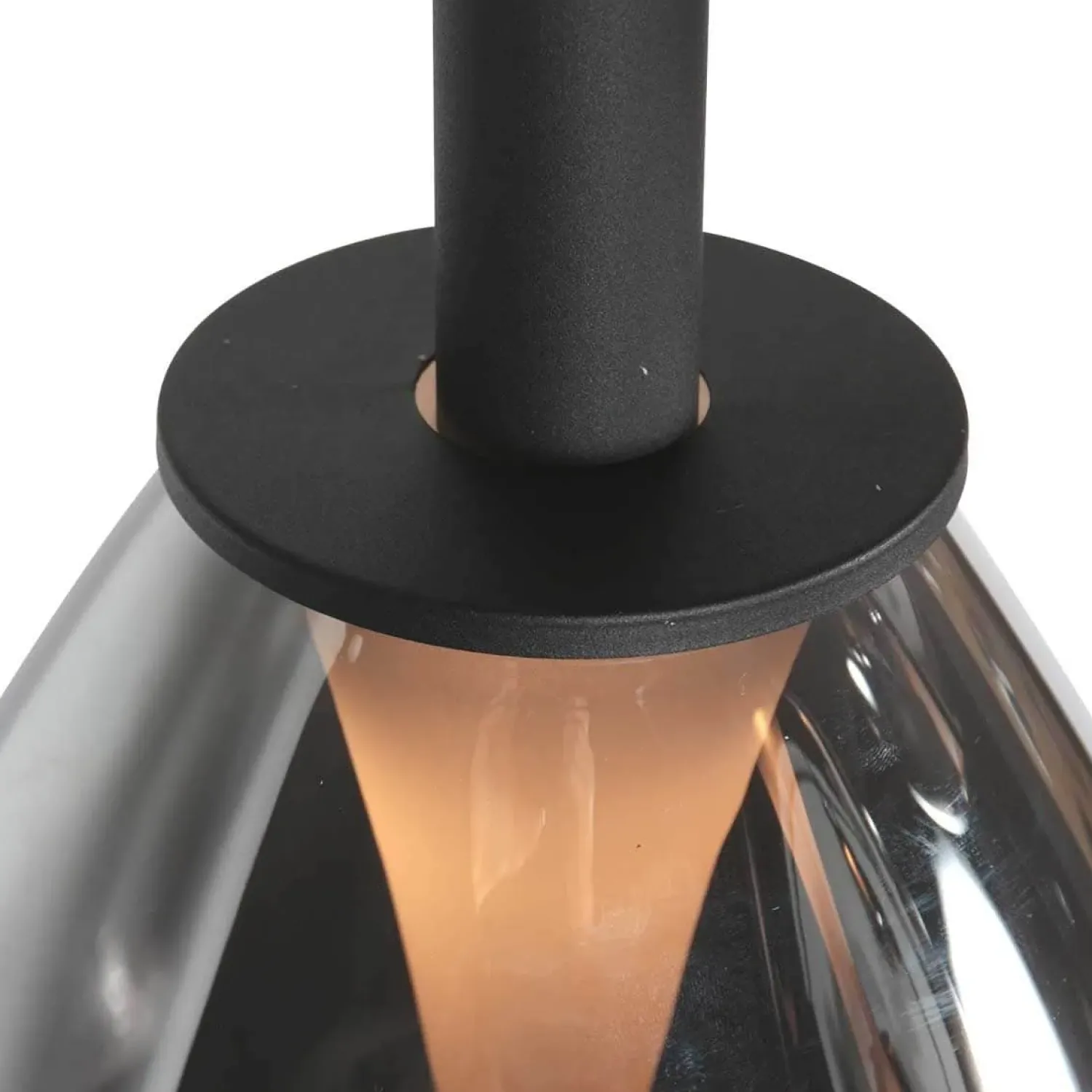 Steinmex Hanglampen|Glazen Hanglamp|Edgar 5-lichts Hanglamp Smoke Glas