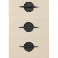 Dutchbone Wandkasten|Industriele Kasten|Edson Wandkast Beige 86cm