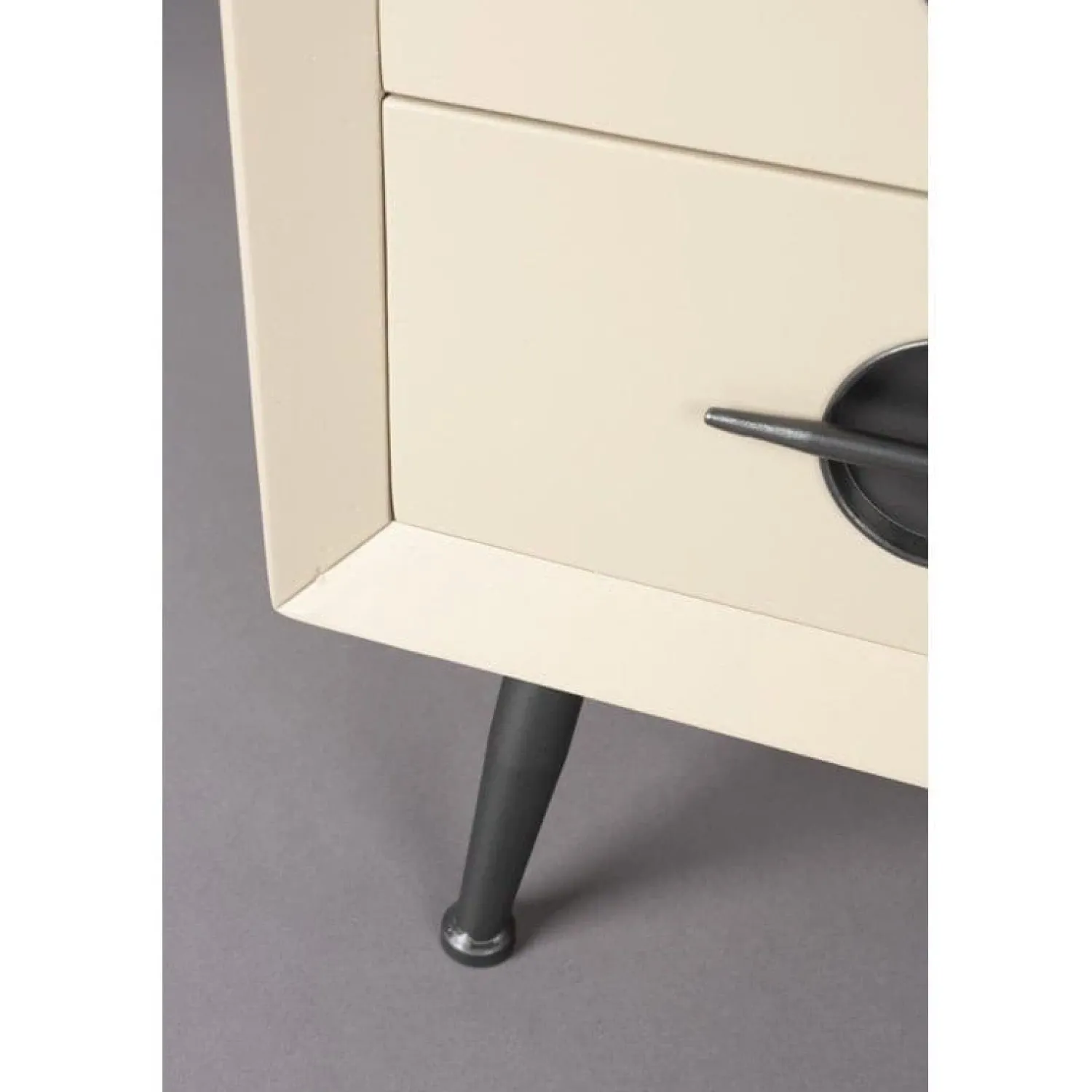 Dutchbone Wandkasten|Industriele Kasten|Edson Wandkast Beige 86cm